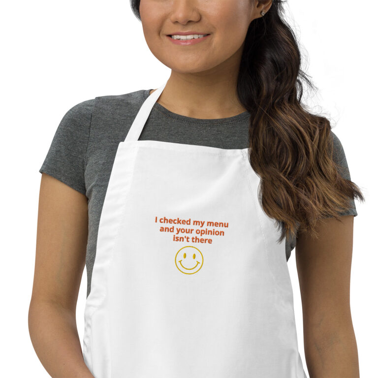 embroidered apron white zoomed in 64a6ff7c969a7